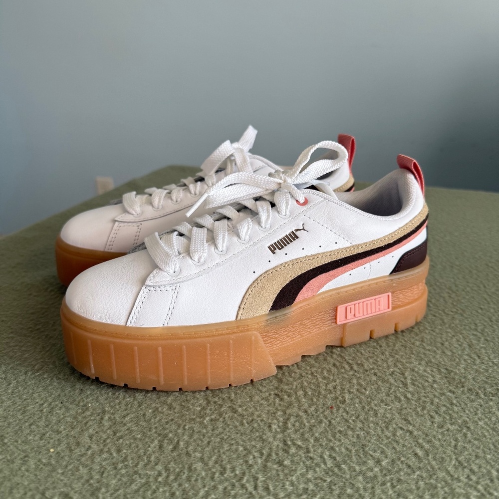 Puma‎ Women's Mayze Triplex Casual Sneakers from Finish Line Size 8,5